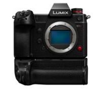 Adorama Panasonic Lumix DC-S1H Mirrorless Camera, Body Only With DMW-BGS1 Battery Grip DC-S1HBODY AT F