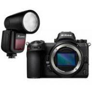 Adorama Nikon Z7 FXFormat Mirrorless Camera Body With FP Zoom Li-on X R2 TTL Round Flash 1591 FL