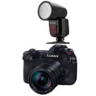 Adorama Panasonic Lumix G9 Mirrorless Camera, Black w/Leica DG 12-60/2.8-4 Lens W/Flash DC-G9LK FL