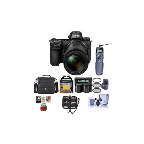  Adorama Nikon Z7 FX-Format Mirorless Camera with 24-70mm f/4 S Lens W/Free Accessory Kit 1594 AM