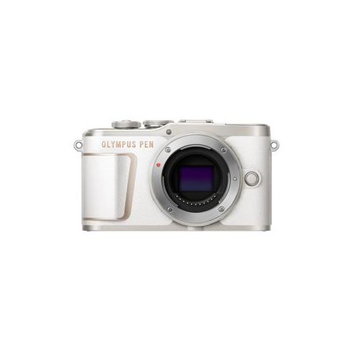  Adorama Olympus PEN E-PL10 Mirrorless Digital Camera Body, White V205100WU000