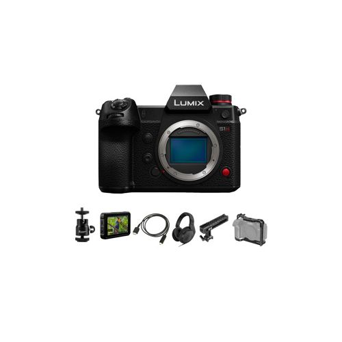  Adorama Panasonic Lumix DC-S1H Mirrorless Digital Camera, Body Only DC-S1HBODY AT G