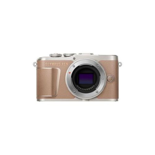  Adorama Olympus PEN E-PL10 Mirrorless Digital Camera Body, Brown V205100NU000