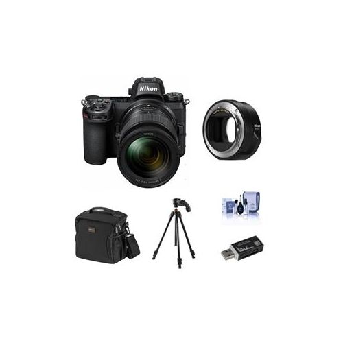  Adorama Nikon Z6 FX-Format Mirrorless Camera w/NIKKOR Z 24-70mm f/4 S Lens W/ACC BUNDLE 1598 E