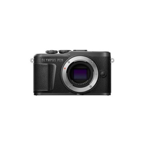  Adorama Olympus PEN E-PL10 Mirrorless Digital Camera Body, Black V205100BU000