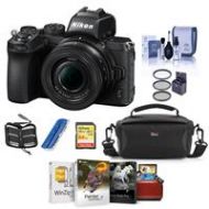 Adorama Nikon Z50 Mirrorless Camera with Z DX 16-50mm f/3.5-6.3 VR Lens W/Mac ACC Bundle 1633 AM