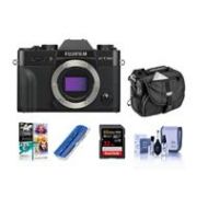 Adorama Fujifilm X-T30 Mirrorless Digital Camera Body, Black With Free Pc Accessory Kit 16619011 B