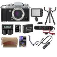 Adorama Fujifilm X-T3 Mirrorless Body, silver With Accessory Bundle 16589058 E