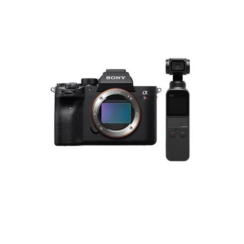  Adorama Sony a7R IV Mirorless Digital Camera Body W/DJI Osmo Pocket Camera and Filters ILCE7RM4/B DO