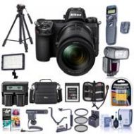 Adorama Nikon Z7 FX-Format Mirrorless Camera with Z 24-70mm f/4 S Lens W/Pro Acc Bundle 1594 D