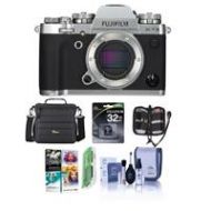 Adorama Fujifilm X-T3 Mirrorless Body Silver - With Free PC Accessory Bundle 16589058 A