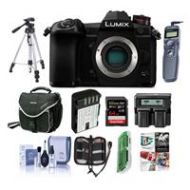 Adorama Panasonic Lumix G9 Mirrorless Camera Body, Black - With Premium Accessory Bundle DC-G9KBODY B