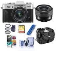 Adorama Fujifilm X-T30 Mirorless Camera with XC 15-45mm OIS PZ Lens Silver W/ ACC KIT 16619061 B