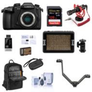 Adorama Panasonic Lumix DC-GH5 Mirrorless Body With Accessory Bundle DC-GH5KBODY D