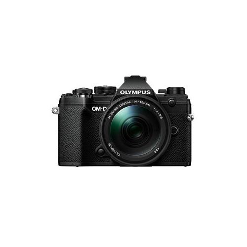  Adorama Olympus OM-D E-M5 Mark III Mirrorless Camera, Black with 14-150/4-5.6 II Lens V207091BU000