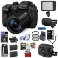 Adorama Panasonic Lumix DC-GH5 Mirrorless W/Leica 12-60mm F/2.8-4.0 W/ Free MAC Bundle DC-GH5LK AM