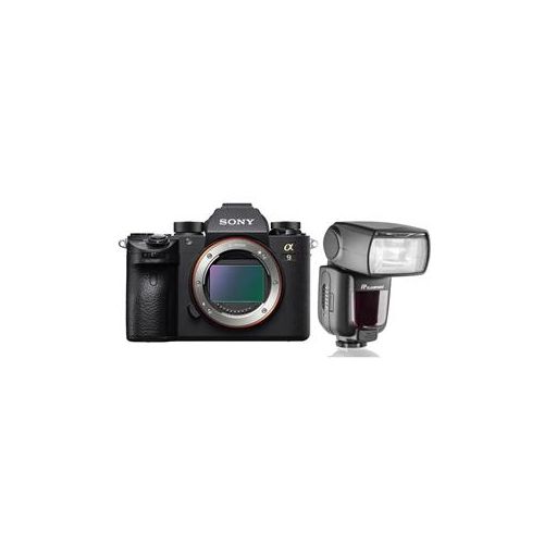  Adorama Sony Alpha a9 Mirrorless Digital Camera Full Frame With FP Zoom R2 Flash ILCE9/B FL