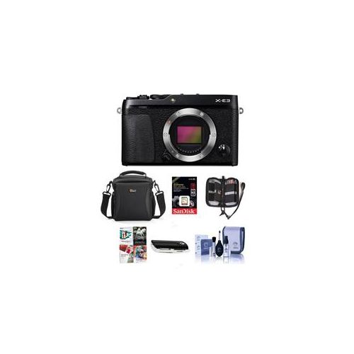  Adorama Fujifilm X-E3 Mirrorless Body, Black With Free Accessory Bundle 16558530 A