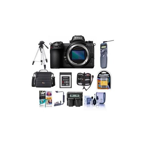  Adorama Nikon Z6 FX-Format Mirrorless Camera Body With Premium Accessory Bundle 1595 C