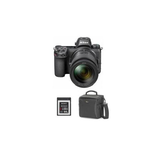  Adorama Nikon Z7 FX-Format Mirrorless Camera W/Z 24-70mm f/4 S Lens W/64GB XQD Card/Case 1594 XC