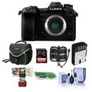 Adorama Panasonic Lumix G9 Mirrorless Camera Body, Black With Free Mac Accessory Bundle DC-G9KBODY AM