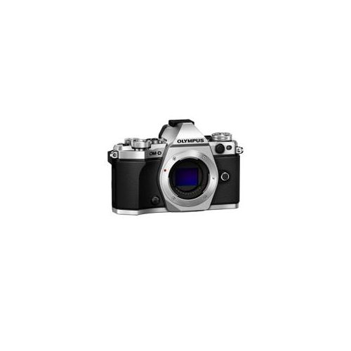  Adorama Olympus OM-D E-M5 Mark II Mirrorless Body, Silver V207040SU000