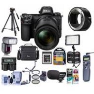 Adorama Nikon Z6 FX-Format Mirrorless Camera w/NIKKOR Z 24-70mm f/4 S Lens W/Pro Acc Kit 1598 D