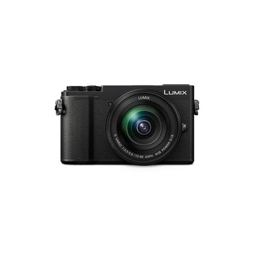  Adorama Panasonic Lumix DC-GX9 20.3MP Mirrorless Digital Camera with 12-60mm Lens, Black DC-GX9MK