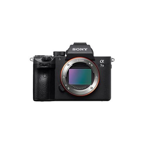  Adorama Sony Alpha a7 III 24MP UHD 4K Mirrorless Digital Camera (Body Only) ILCE7M3/B