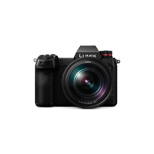  Adorama Panasonic LUMIX S1 Mirrorless Camera with LUMIX S 24-105mm f/4 O.I.S Lens DC-S1MK