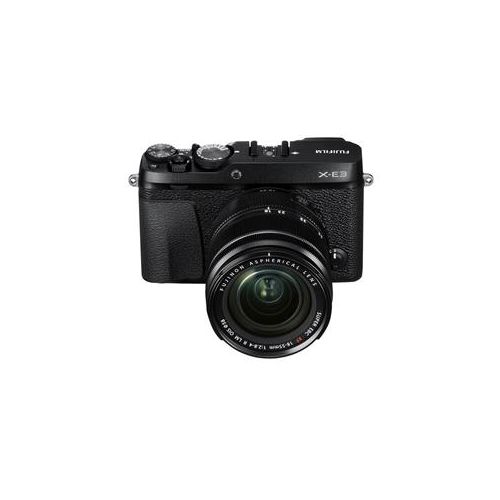  Adorama Fujifilm X-E3 Mirrorless Camera w/XF 18-55mm f/2.8-4 R LM OIS Zoom Lens, Black 16558798