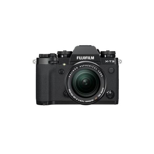  Adorama Fujifilm X-T3 Mirrorless Camera with XF 18-55mm f/2.8-4 R LM OIS Lens, Black 16588640