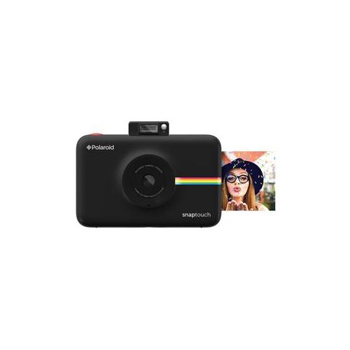  Adorama Polaroid Snap Touch Instant Print Digital Camera with LCD Display, Black POLSTB