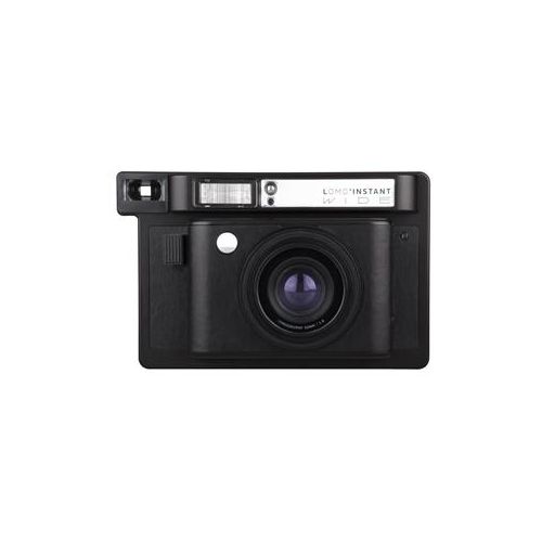  Adorama Lomography LomoInstant Wide Camera with 90mm Lens, Black LI200B