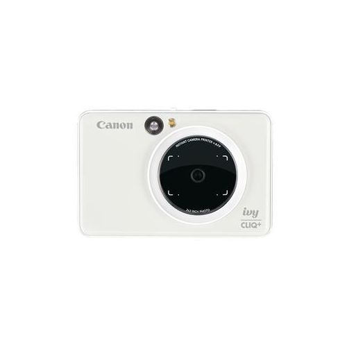  Adorama Canon Ivy Cliq+ Instant Camera Printer - Pearl White 3879C002