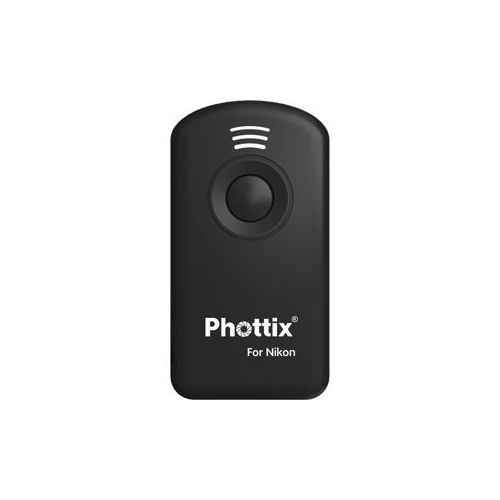  Adorama Phottix PH10004 Infrared Remote Control for Nikon, Black PH10004