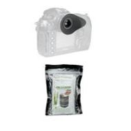 Adorama Hoodman Hoodeye, Eyecup for Canon 7D, 1D Mark III/IV W/Hoodman Lens Cleaning Kit HEYEC22 A