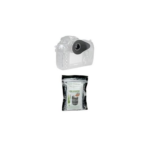  Adorama Hoodman Hoodeye, Eyecup for Canon 7D, 1D Mark III/IV W/Hoodman Lens Cleaning Kit HEYEC22 A