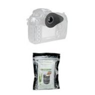 Adorama Hoodman Hoodeye f/Nikon DSLRs with Round Eyepieces W/Hoodman Lens Cleaning Kit HEYEN22R A