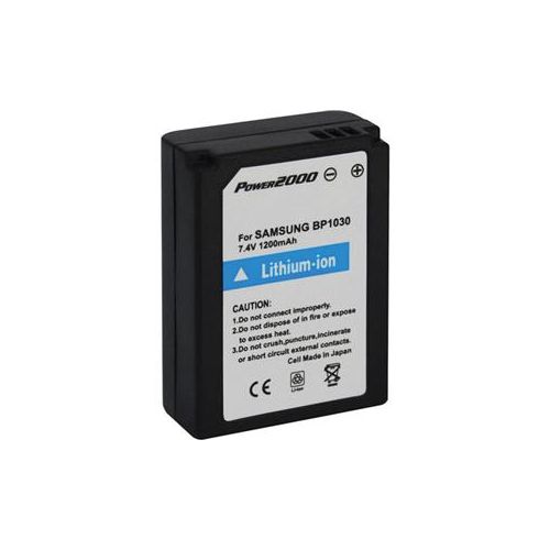  Adorama Power2000 BP-1030 Samsung Replacement 7.4V Li-Ion Battery ACD-349
