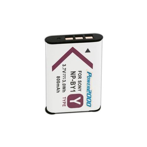  Adorama Power2000 NPBY1 Replacement 3.7v, 800mAh Lithium Ion Battery for Sony ACD-428