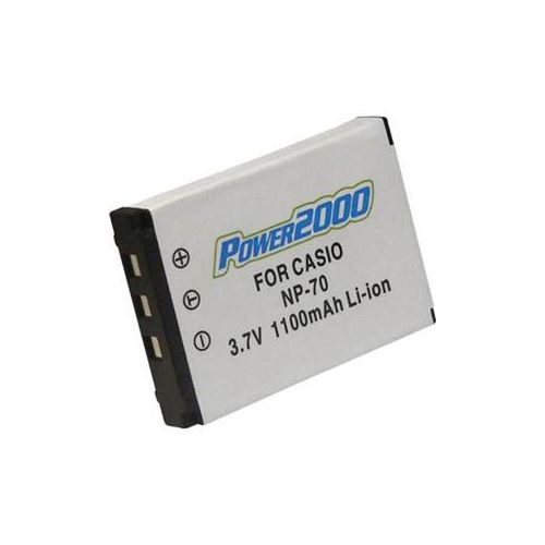  Adorama Power2000 NP-70 Replacement Li-Ion Battery 3.7V 1100mah ACD-293