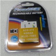 Adorama KLIC7003 Li-Ion Rechargeable Battery for Kodak ADKLIC7003