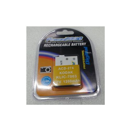  Adorama KLIC7003 Li-Ion Rechargeable Battery for Kodak ADKLIC7003