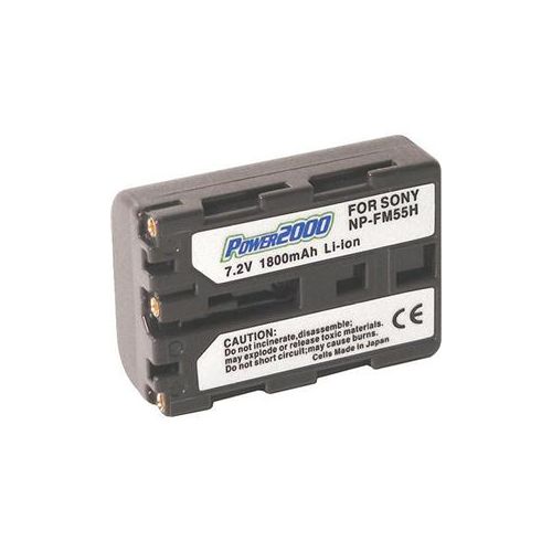  Power2000 NP-FM55H Replacement 7.2V Li-Ion Battery ACD-270 - Adorama