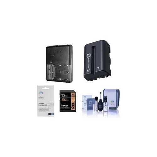  Adorama Sony SLT-A58 Acc Bundle/Battery/Charger/32GB SDHC Card/Cleaning Kit/Screen Protc ISOACCA58