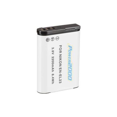  Adorama Power2000 EN-EL23 Replacement Lithium-Ion Rechargeable Battery ACD423 N