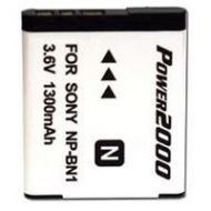 Adorama Power2000 Replacement Ion Battery 1300mAh f/Sony NPBN1 ACD-325