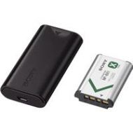 Adorama Sony ACC-TRDCX Travel DC Charger Kit, with Sony NP-BX1 Battery and Charger ACC-TRDCX