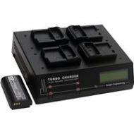 Adorama Dolgin Engineering TC400 Four-Position Battery Charger with DD for DMW-BLJ31 TC400-PAN-BLJ31